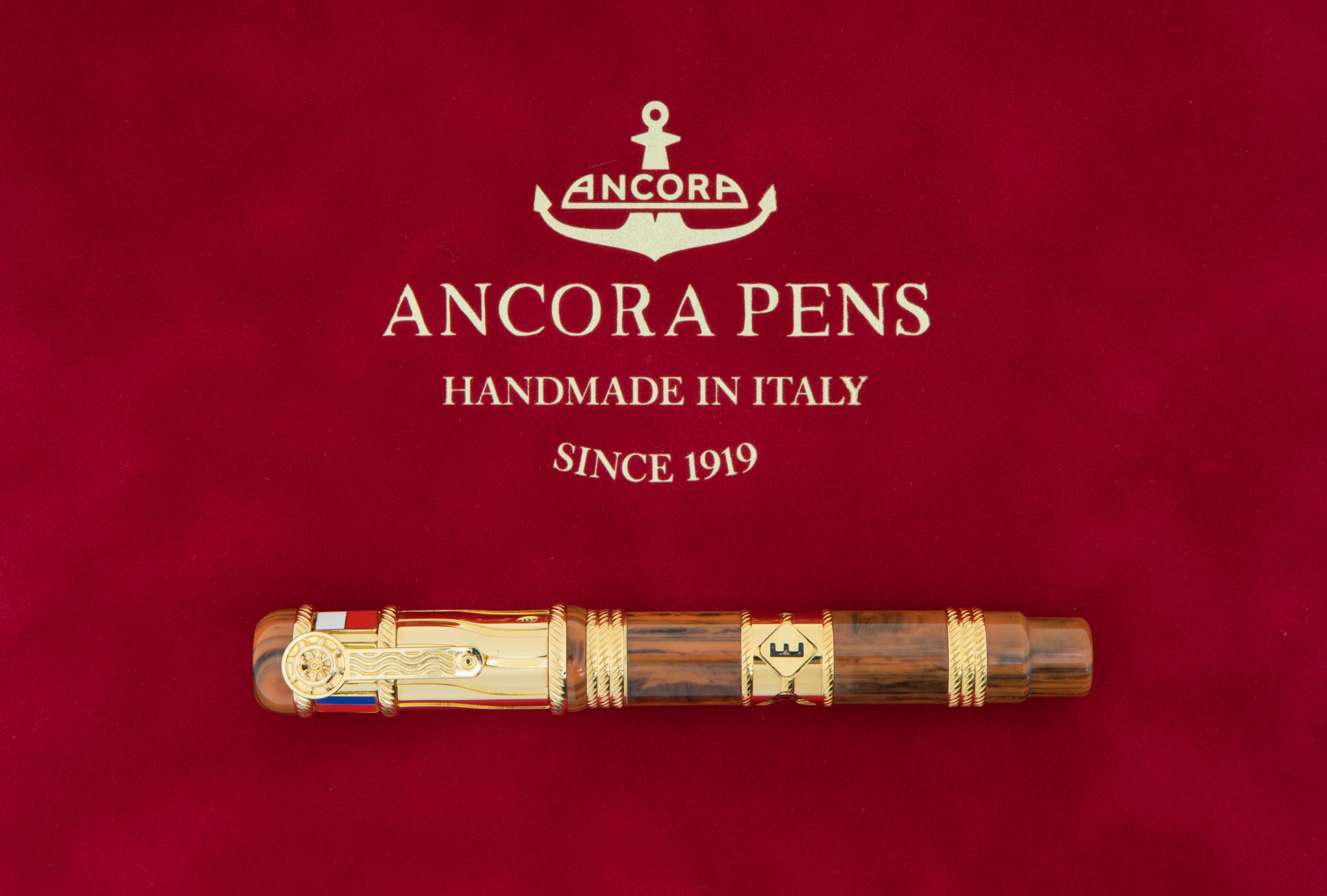 Ancora Admiral Woodship Fountain Pen
