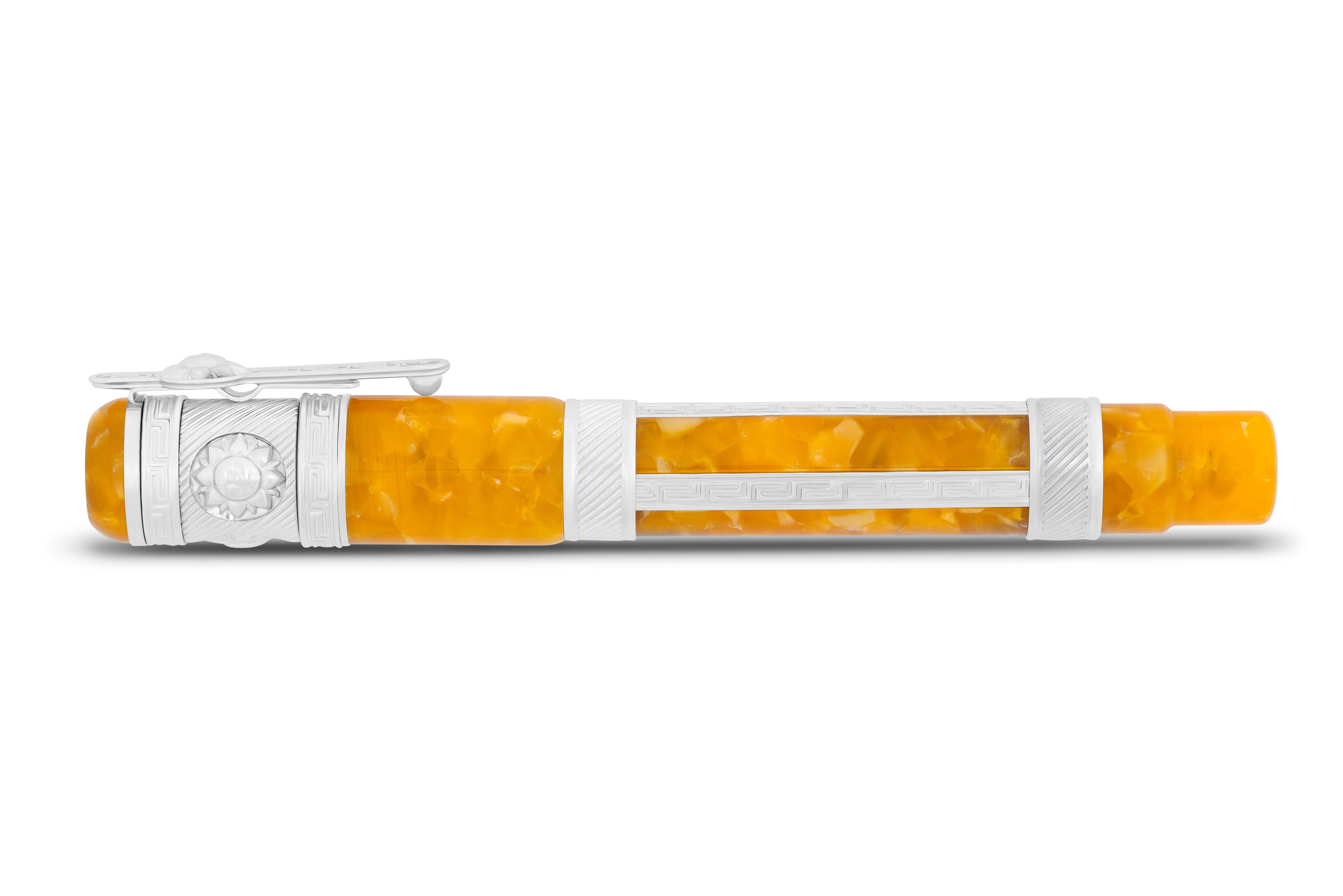 Ancora Mediterranean Sun Yellow Rollerball Pen