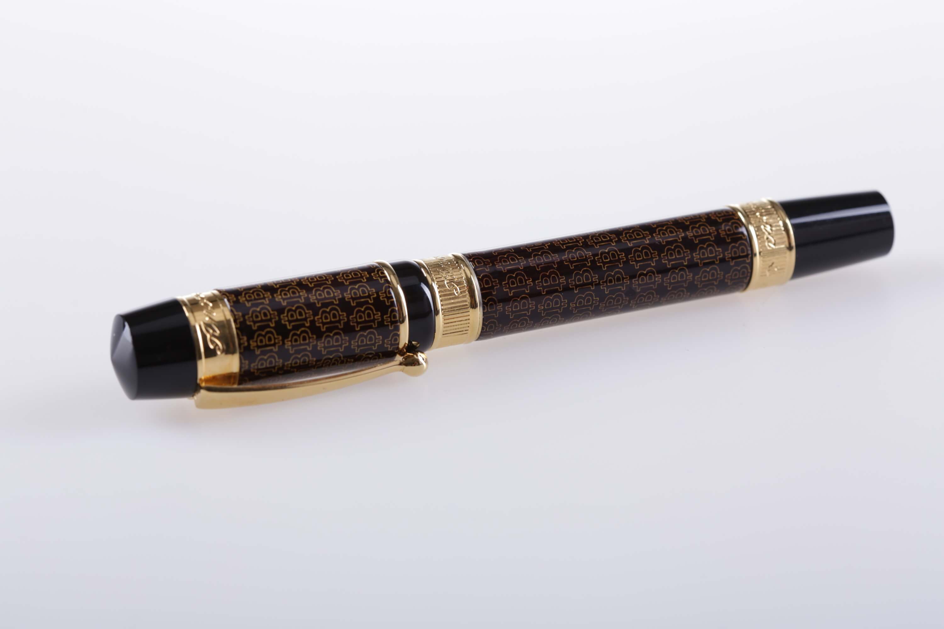Ancora Bitcoin Rollerball Pen