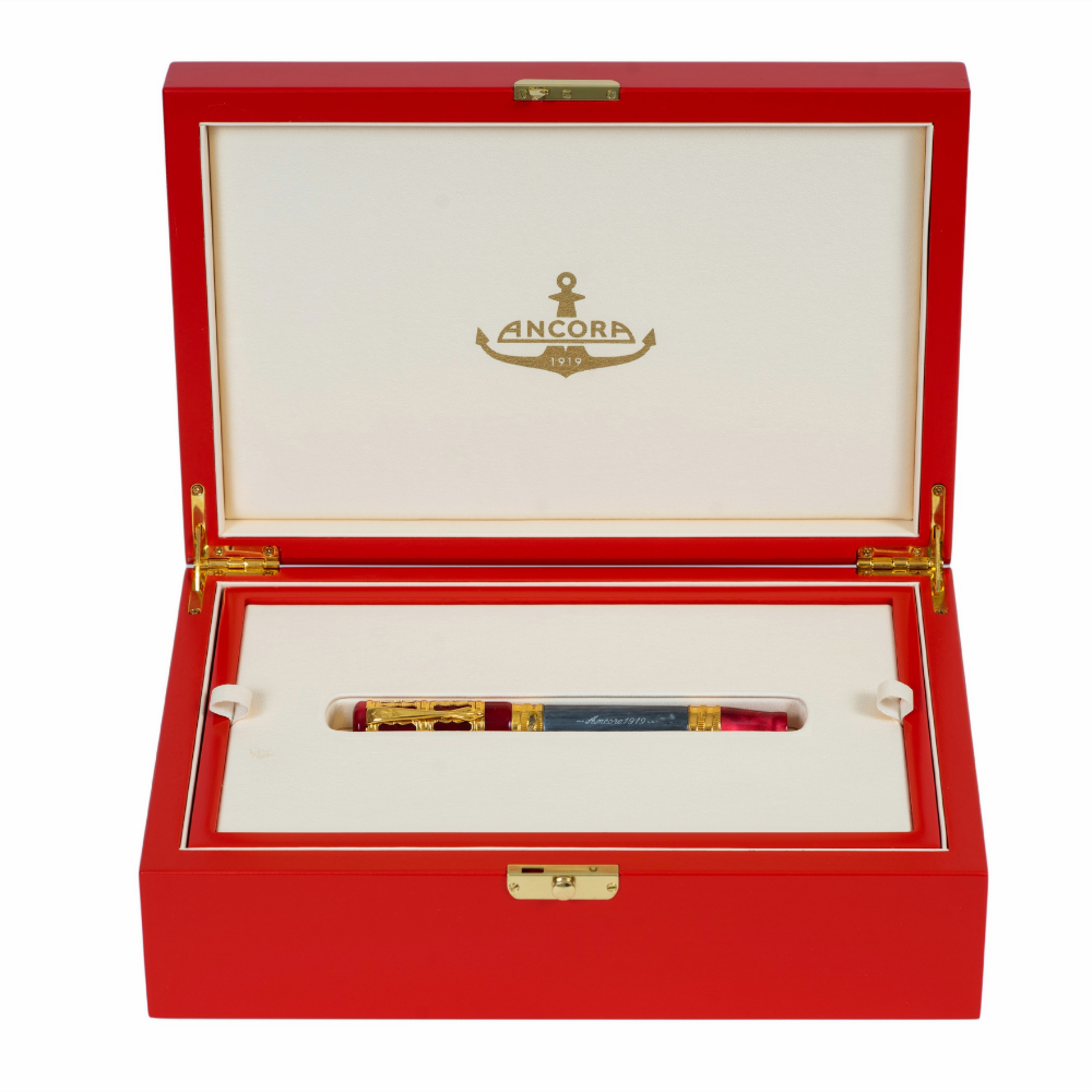 Torre Di Pisa Red Fountain Pen