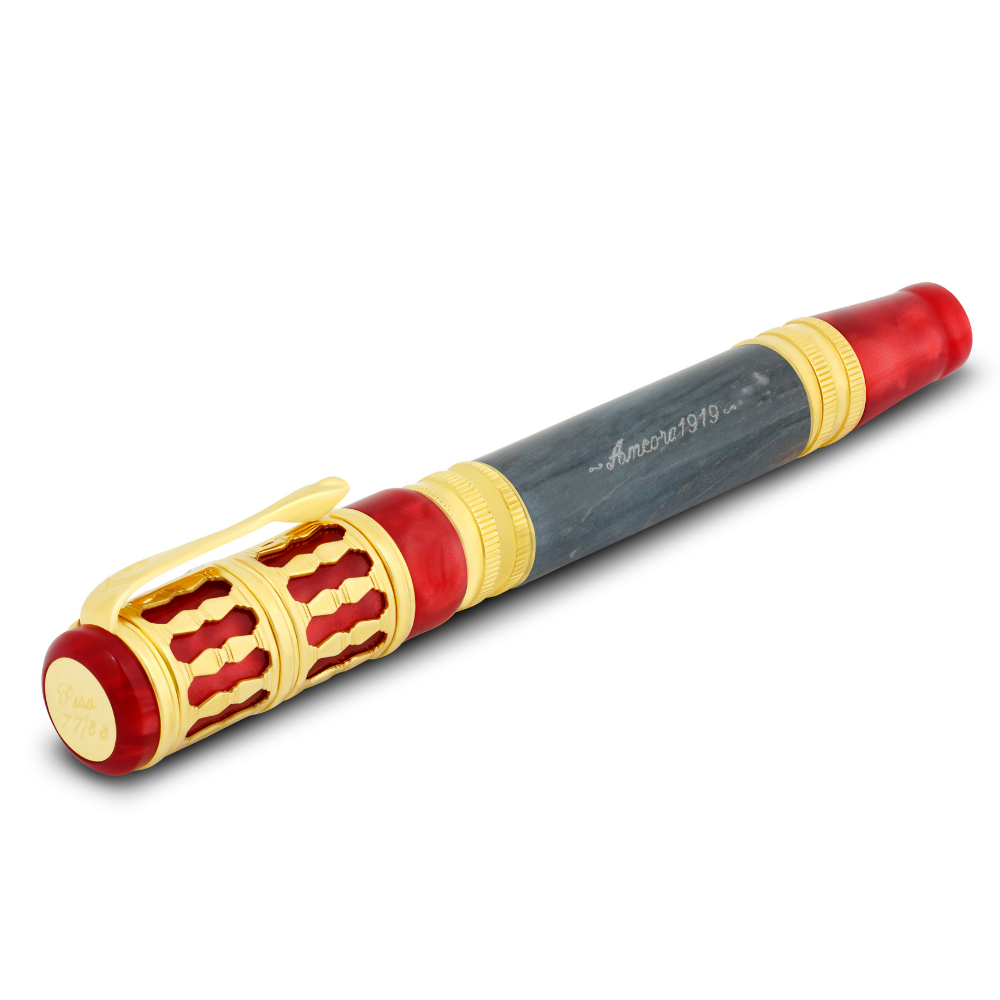 Torre Di Pisa Red Rollerball Pen