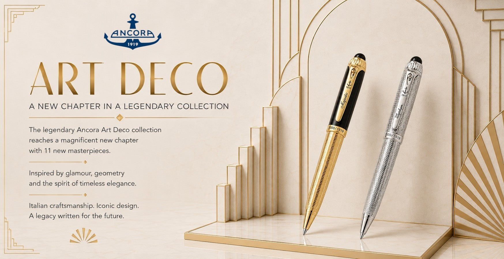 Ancora Art Deco: A New Chapter in a Legendary Collection