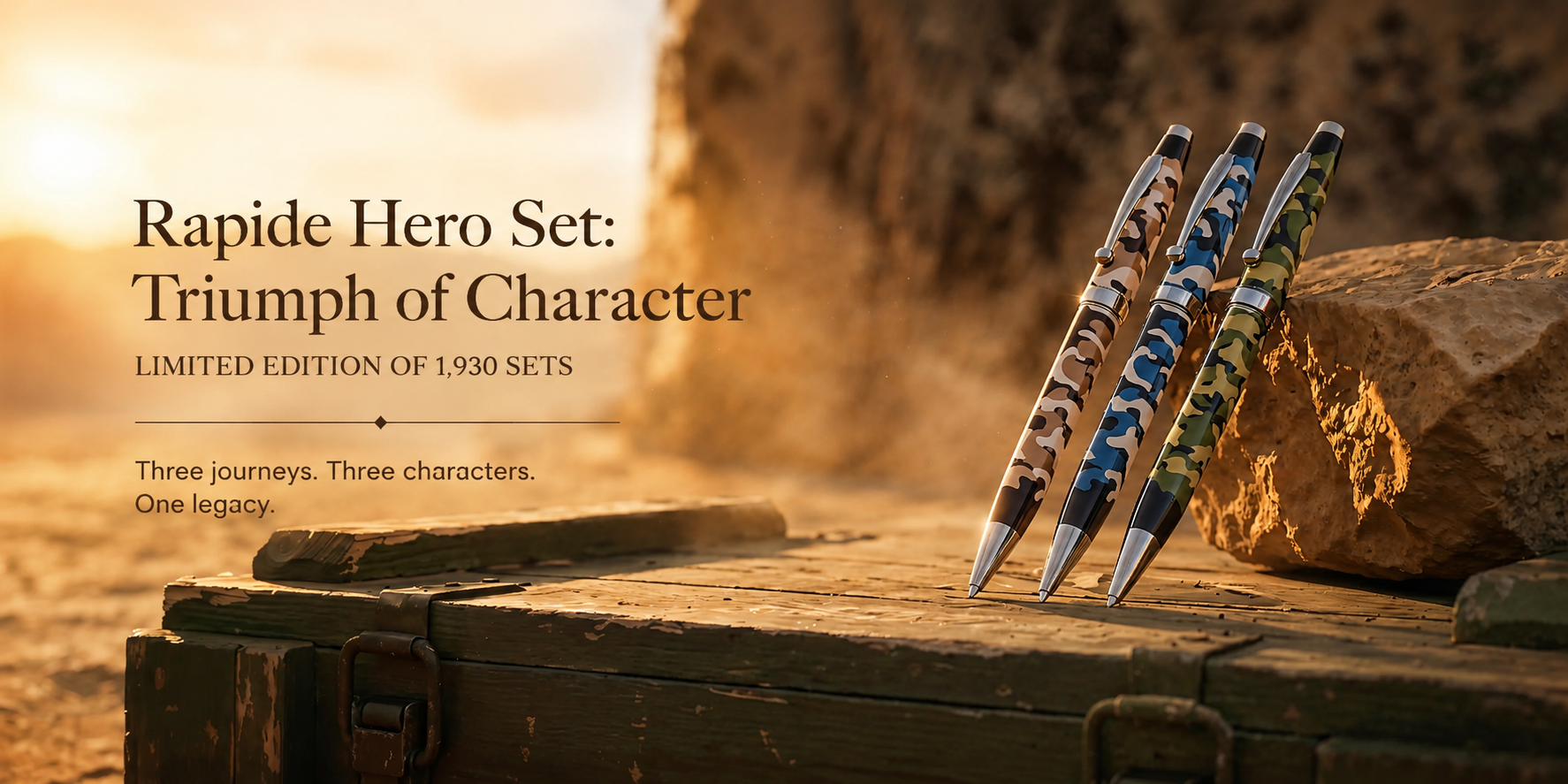 Rapide Hero Set: Triumph of Character by Ancora Group