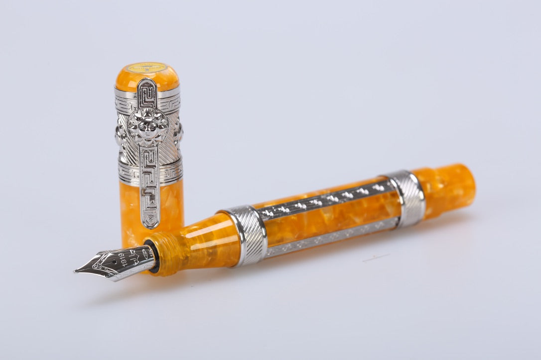 Ancora Mediterranean Sun Yellow Fountain Pen