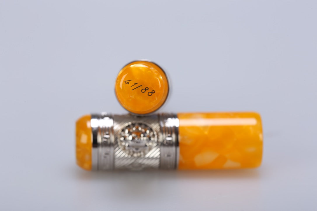 Ancora Mediterranean Sun Yellow Rollerball Pen