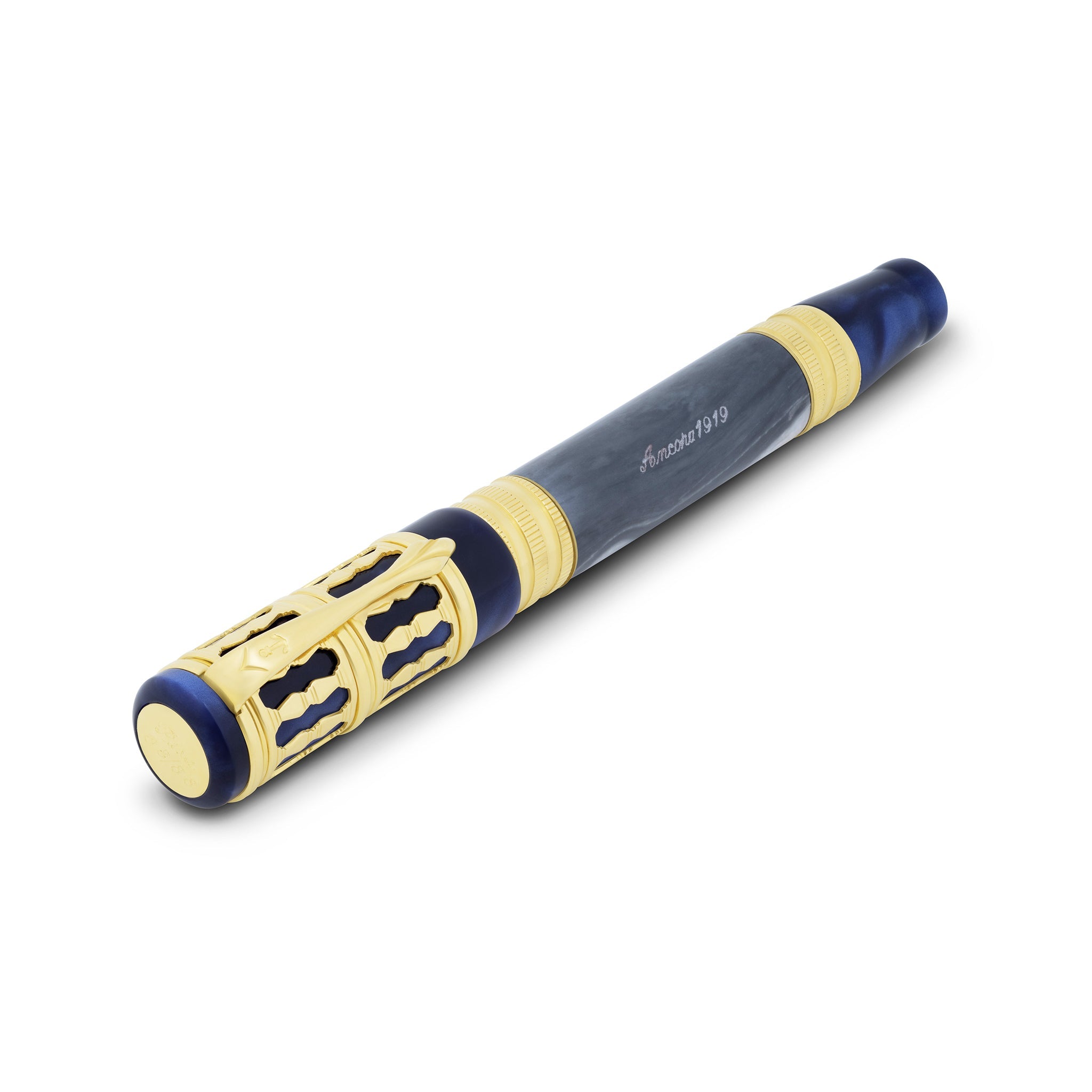 Torre Di Pisa Blue Fountain Pen