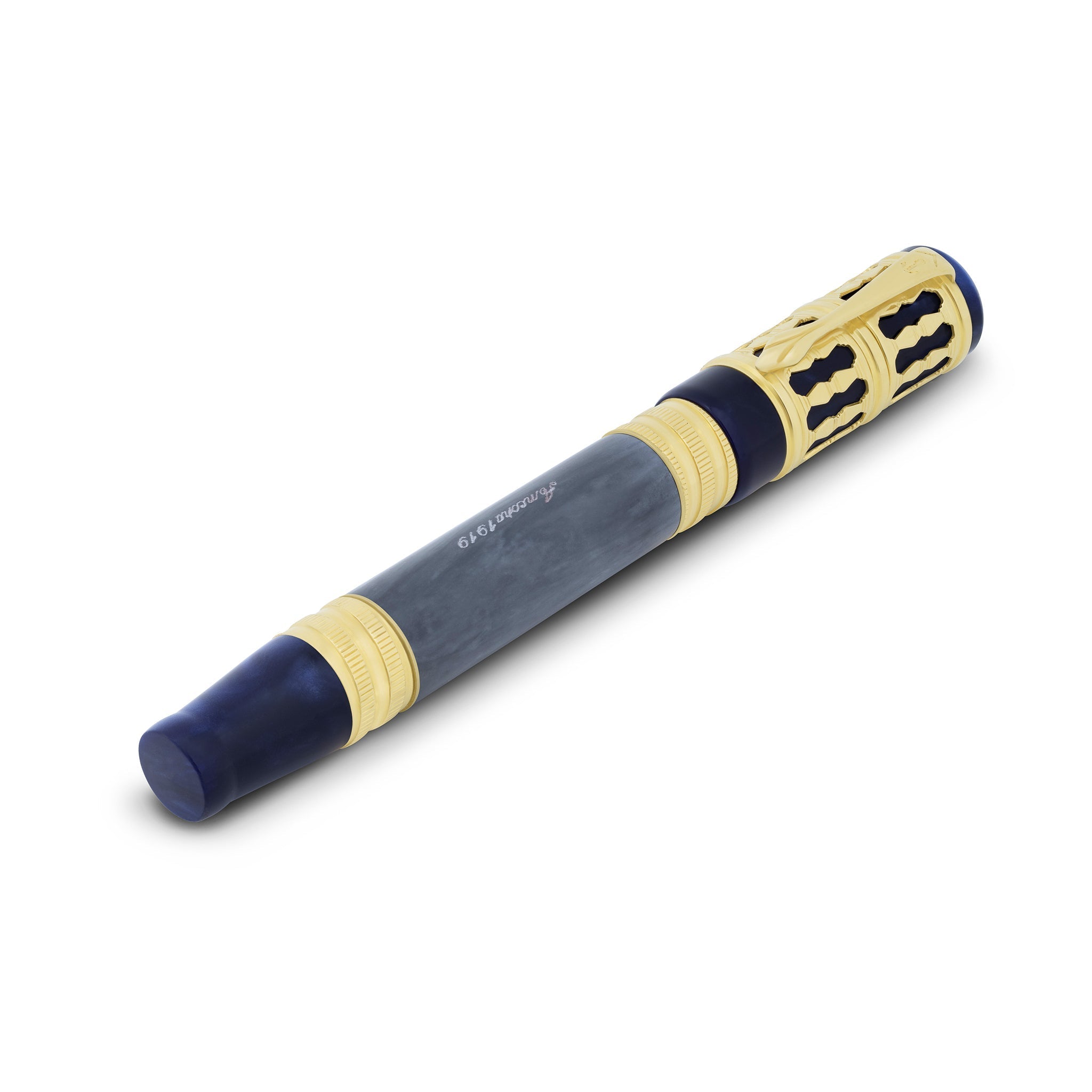 Torre Di Pisa Blue Rollerball Pen