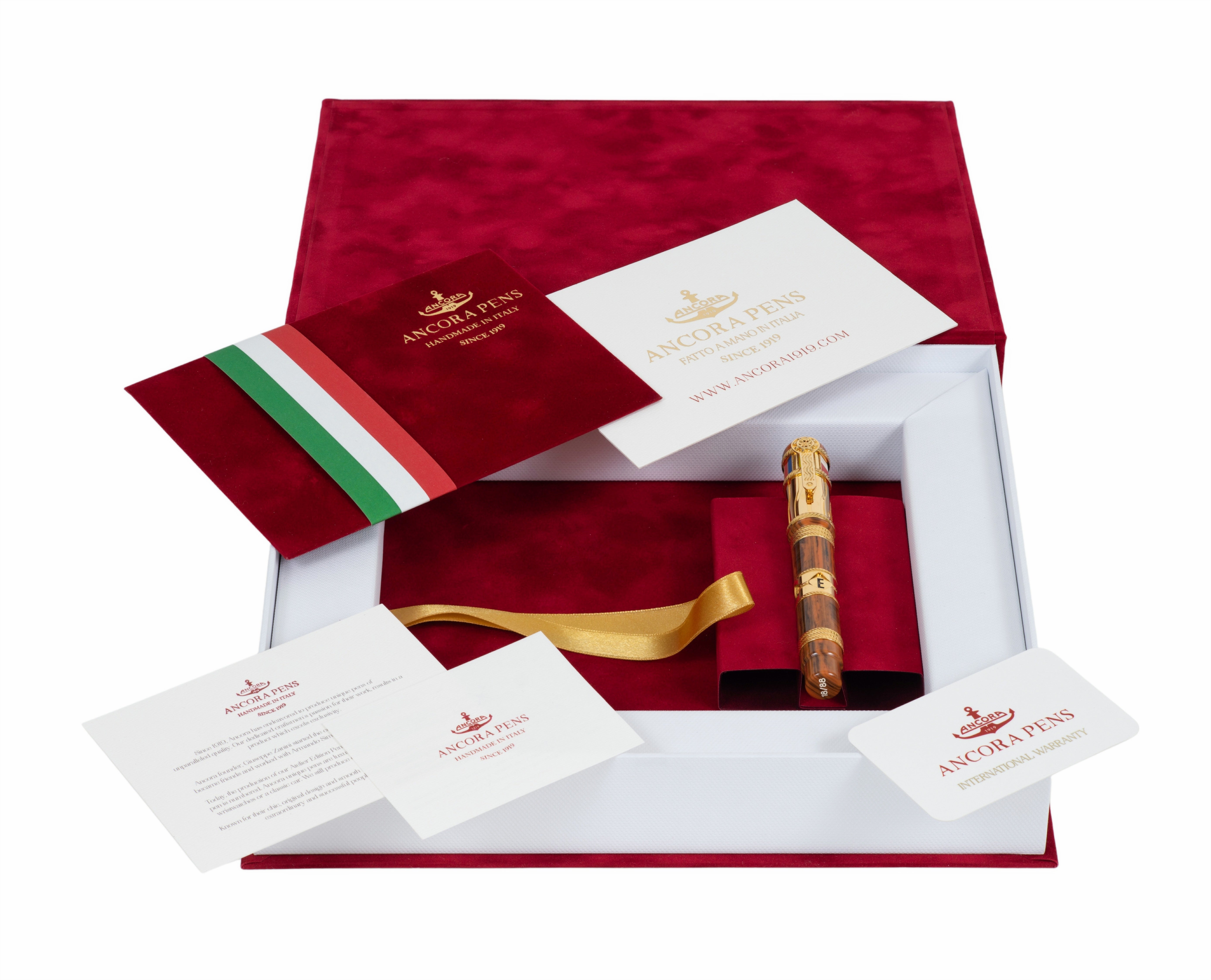 Ancora Admiral Woodship Rollerball Pen