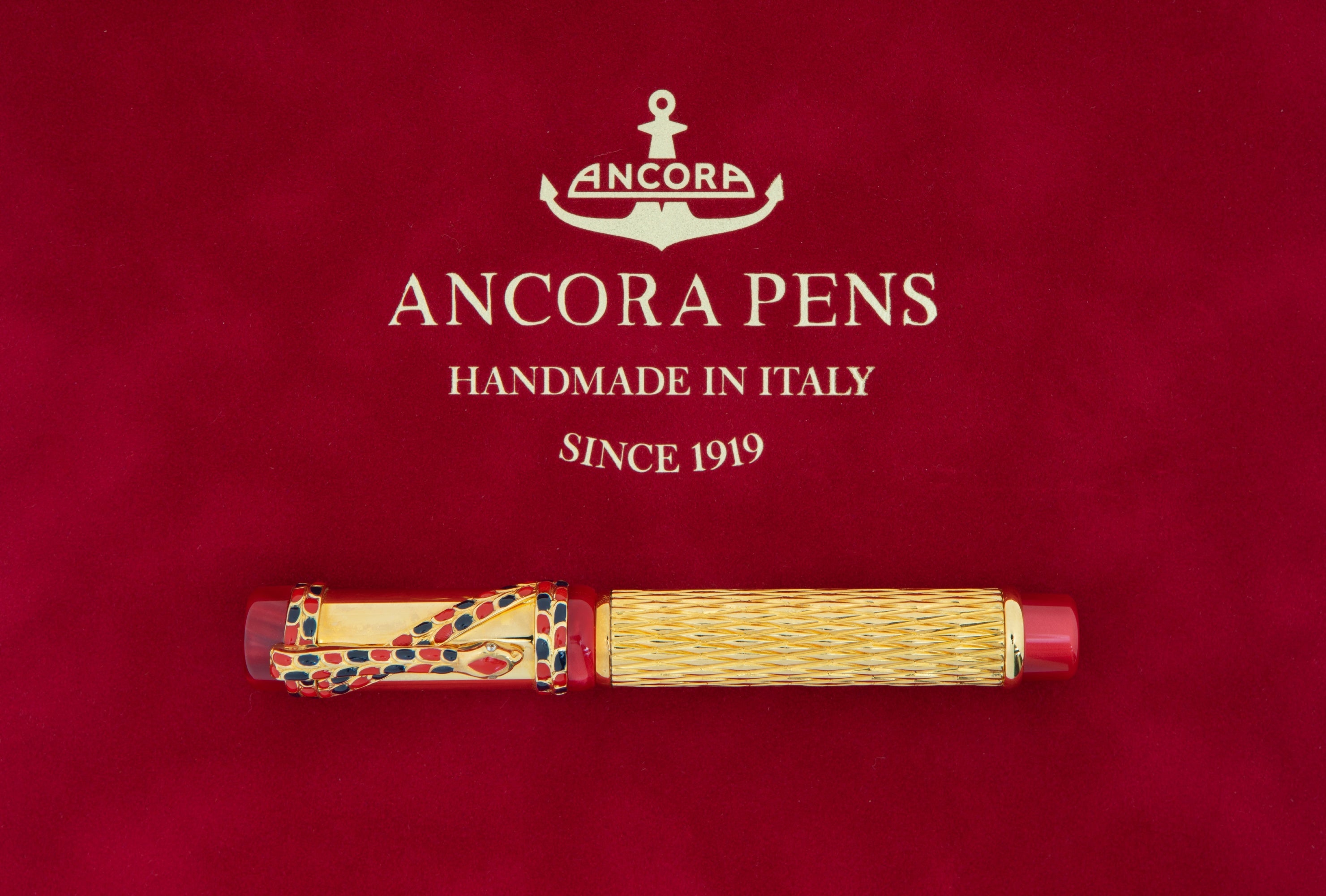Ancora Coral Snake Rollerball Pen
