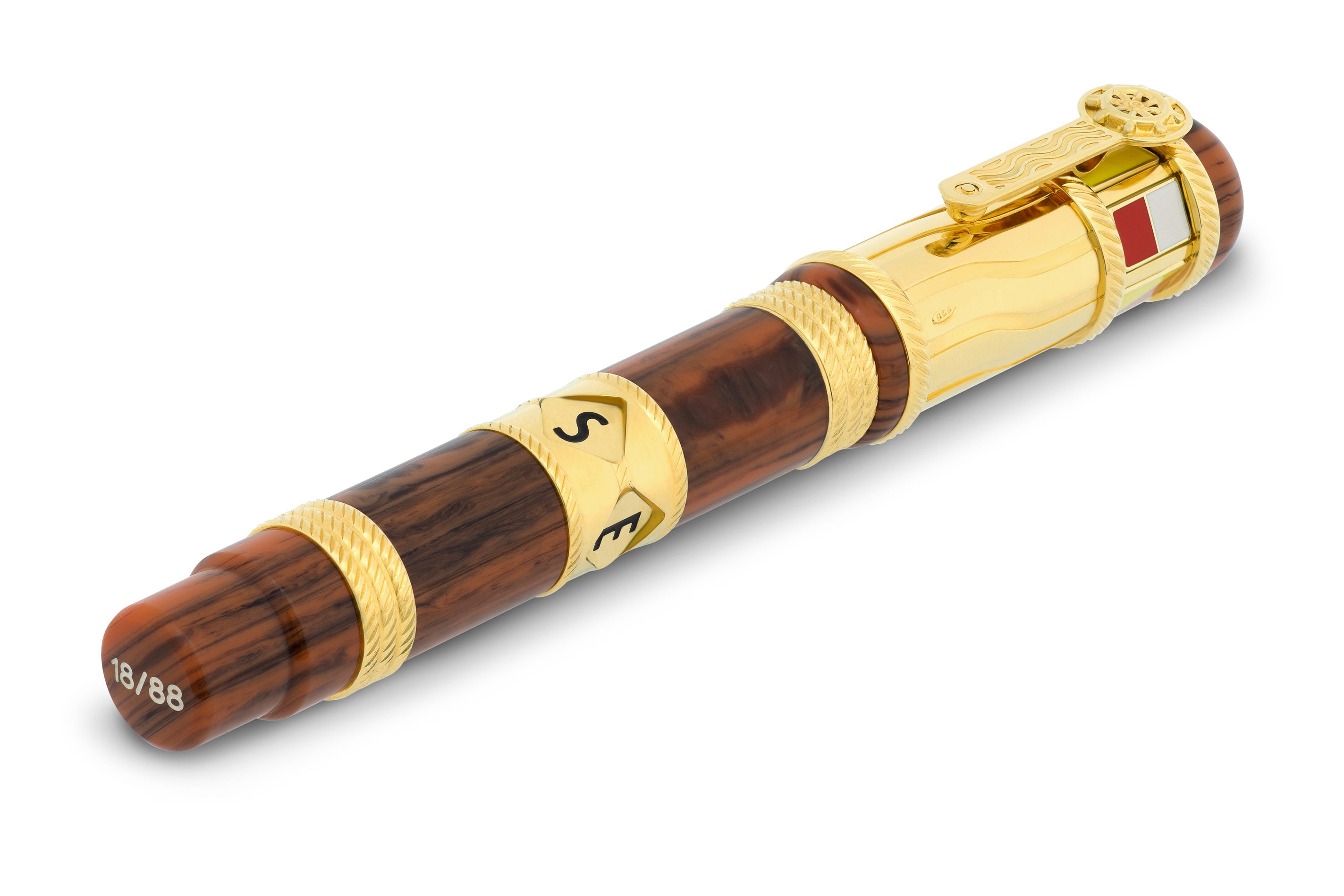 Ancora Admiral Woodship Fountain Pen