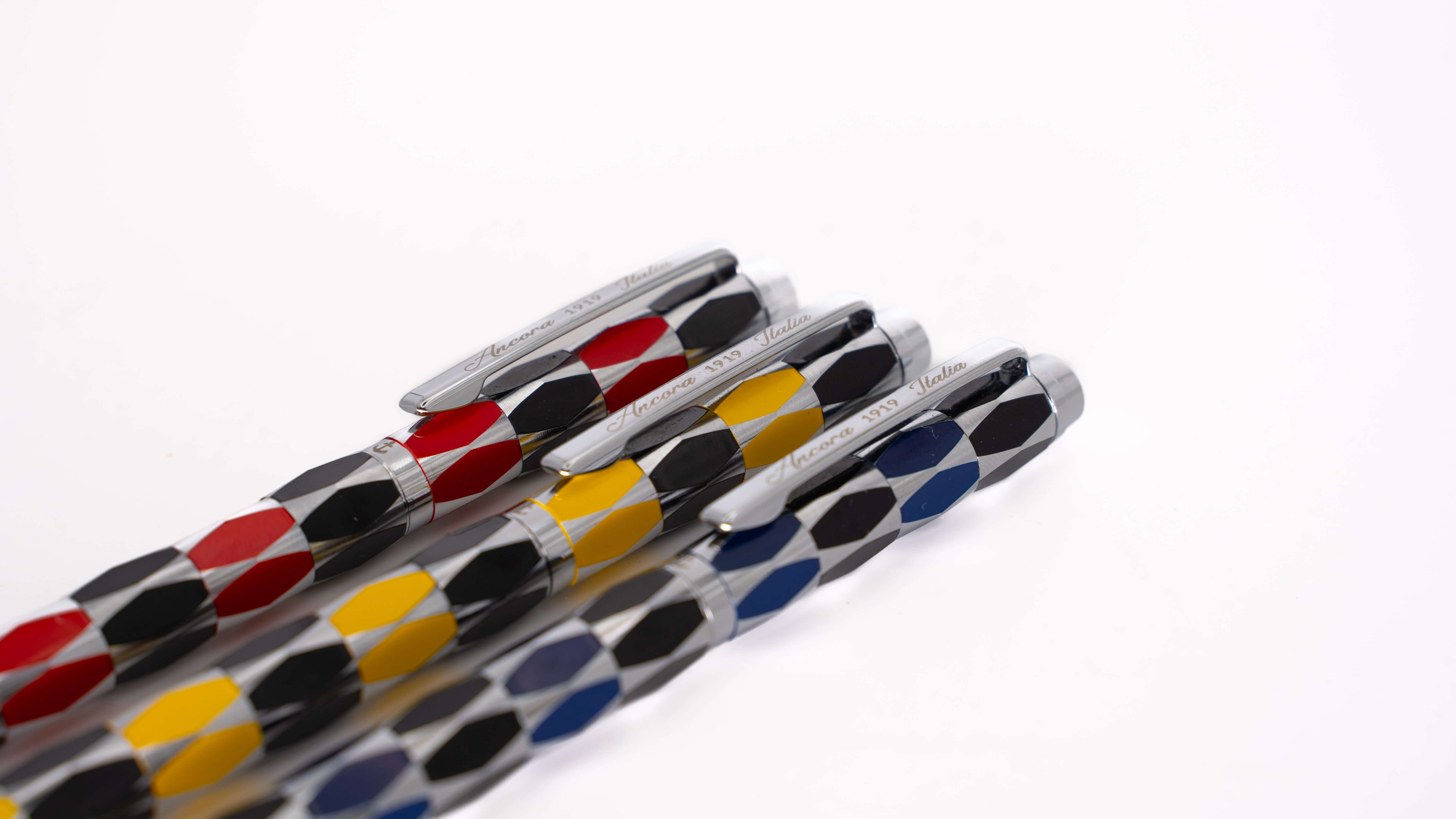 Ancora Masquerade Blue Limited Edition Pen of 88 Enamel Luxury Rollerball