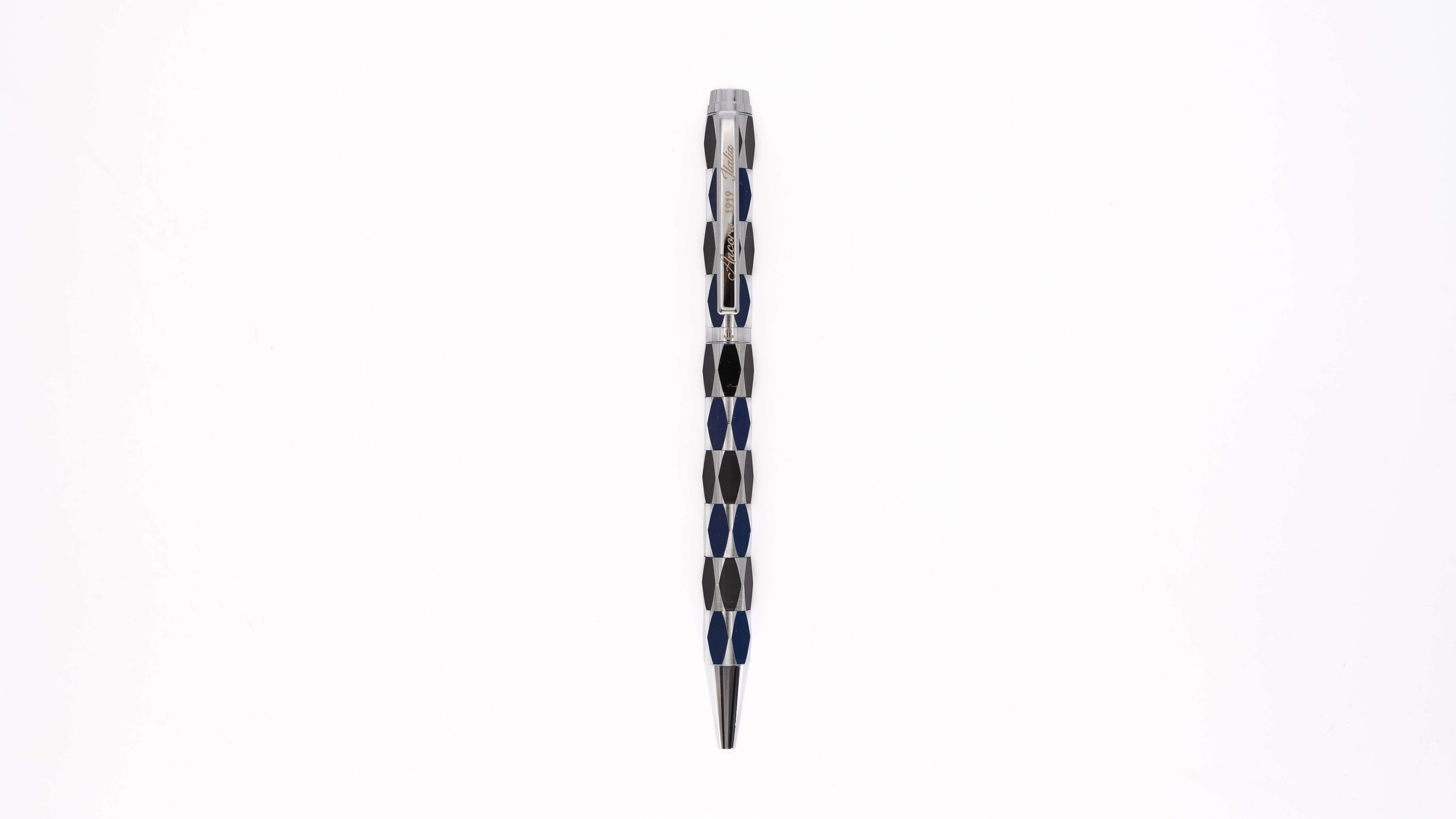 Ancora Masquerade Blue Limited Edition Pen of 88 Enamel Luxury Rollerball