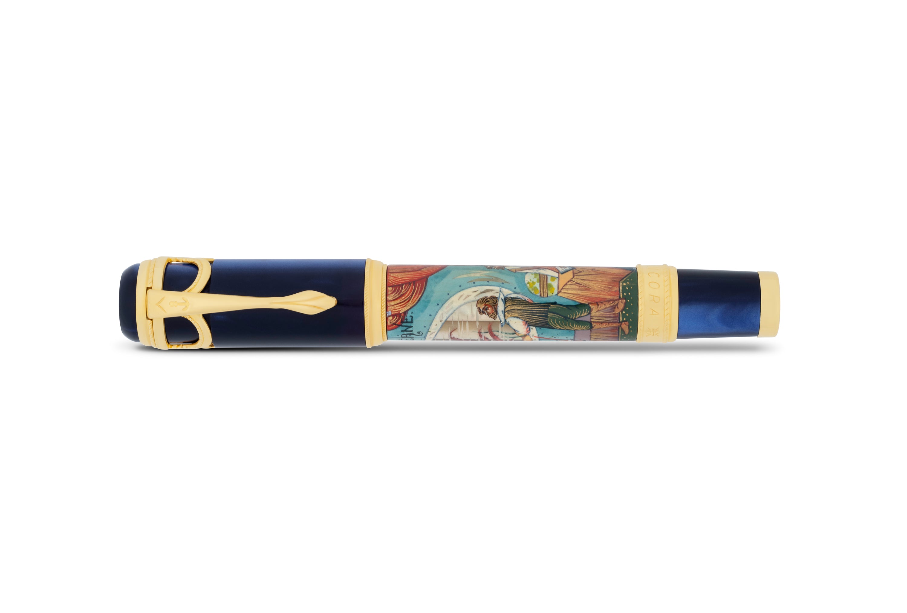 Ancora 20,000 Leagues Under the Sea Blue Rollerball Pen