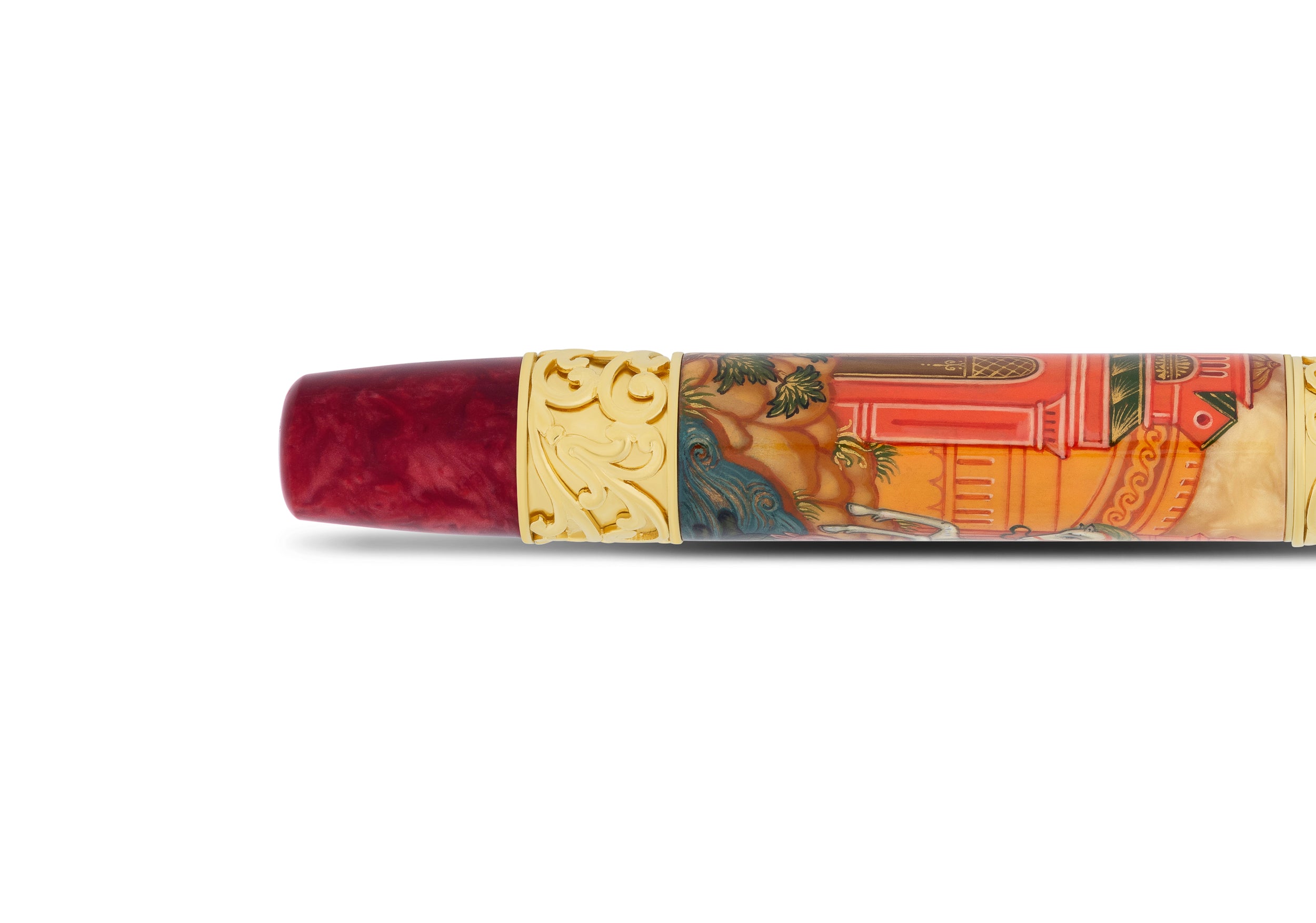 Ancora Jules Verne — Five Weeks In A Balloon Red Rollerball Pen