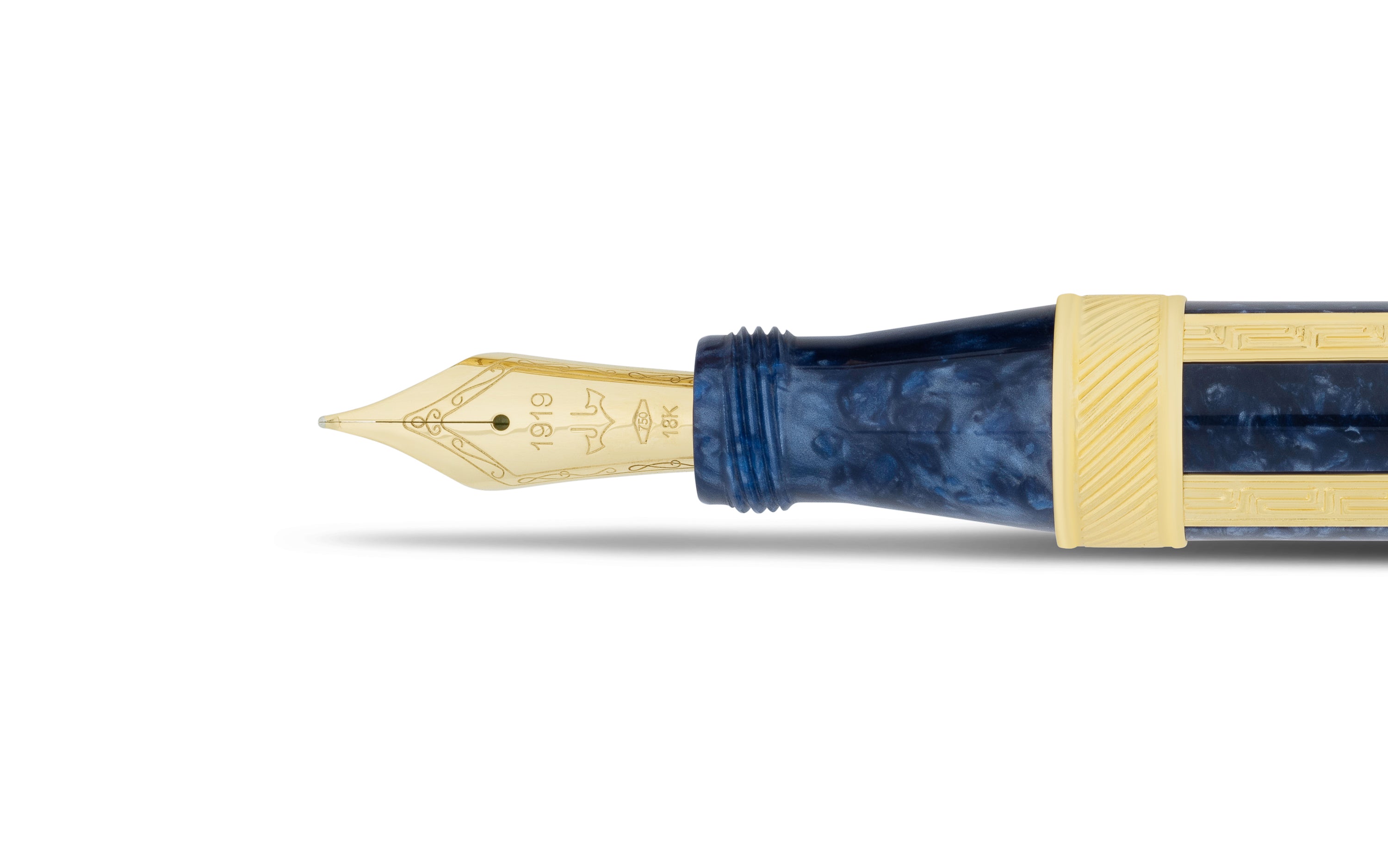 Ancora Mediterranean Sea Blue Fountain Pen