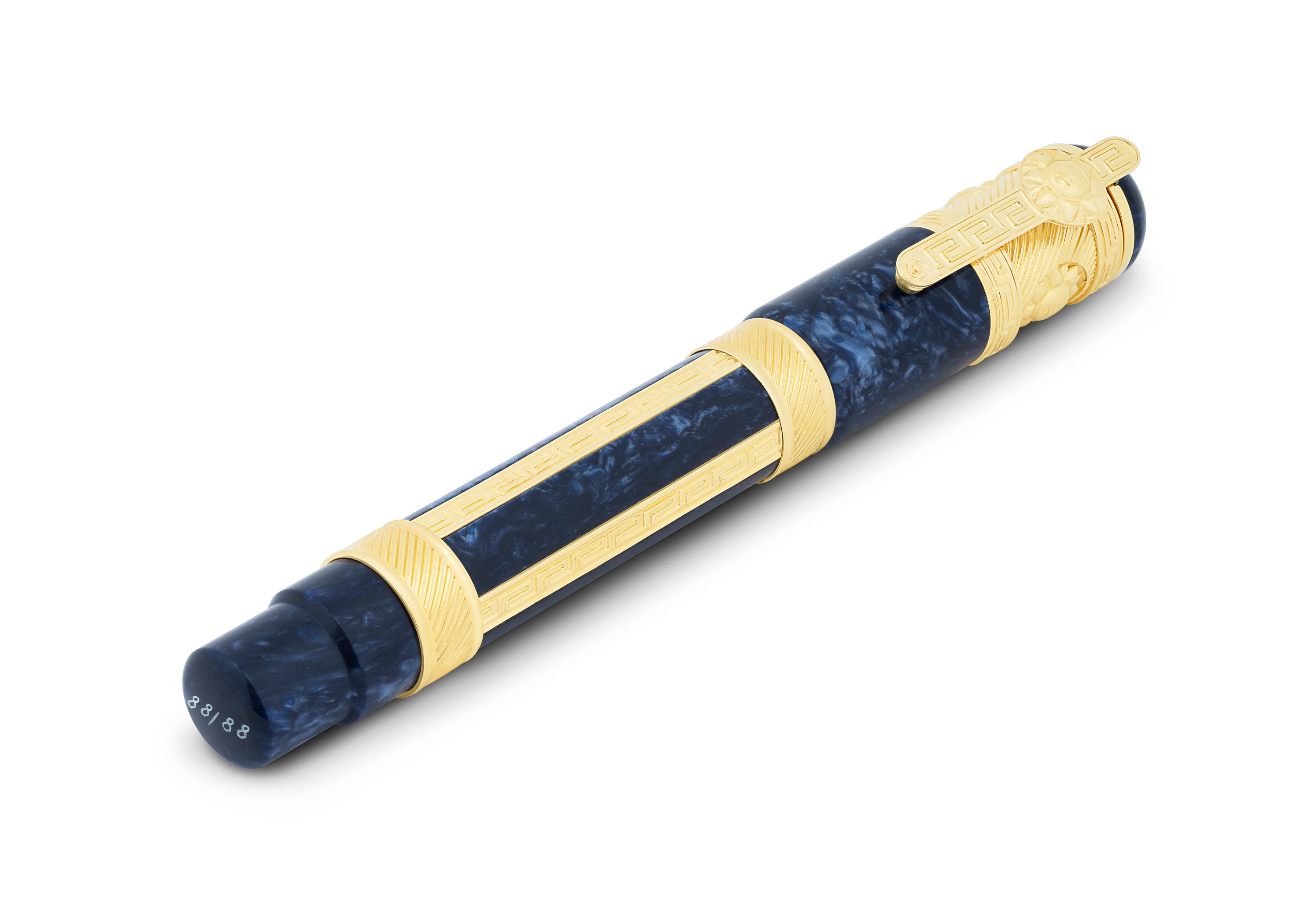 Ancora Mediterranean Sea Blue Fountain Pen