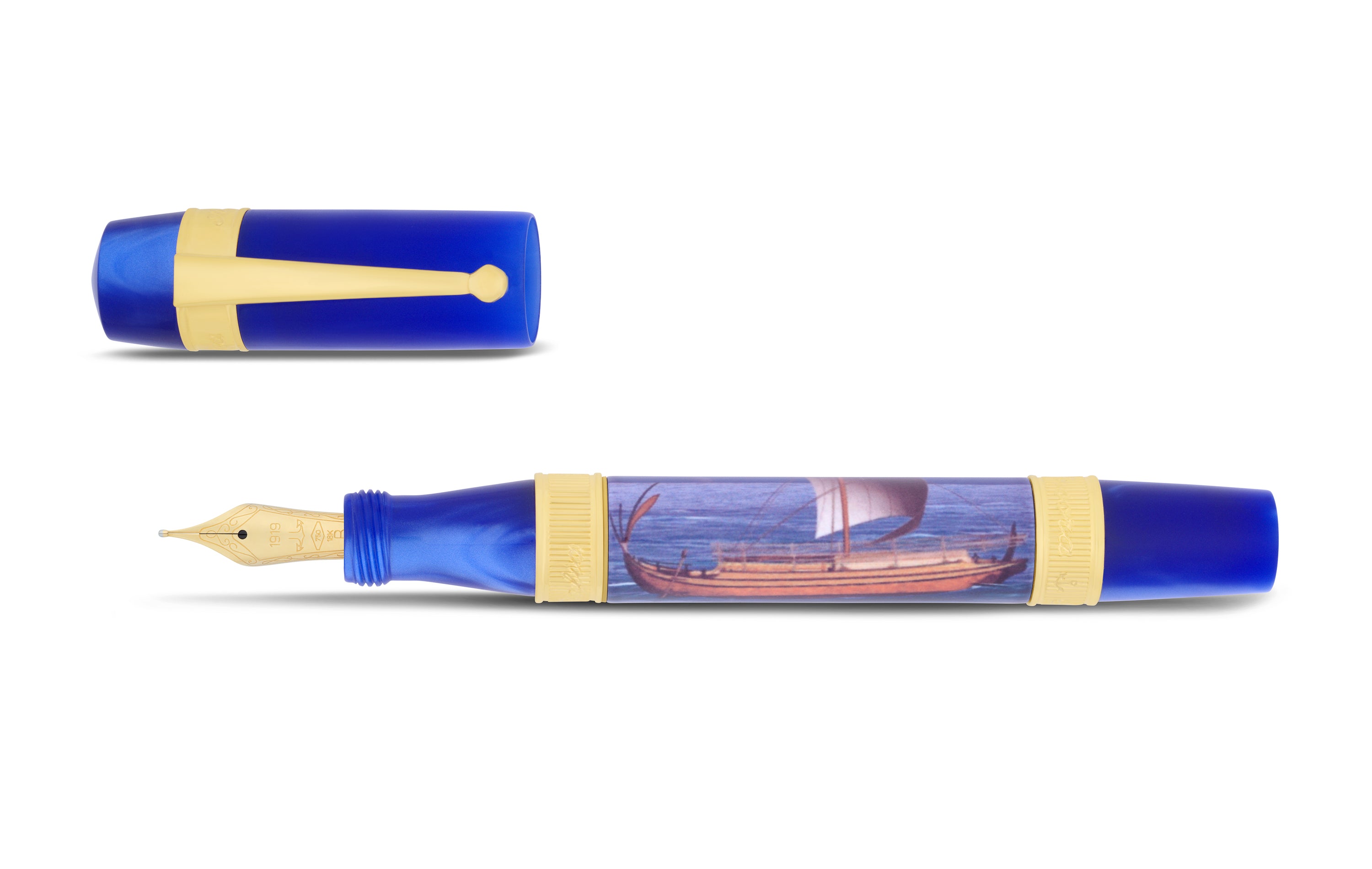 Ancora Ship of Kyrenia Fountain Pen