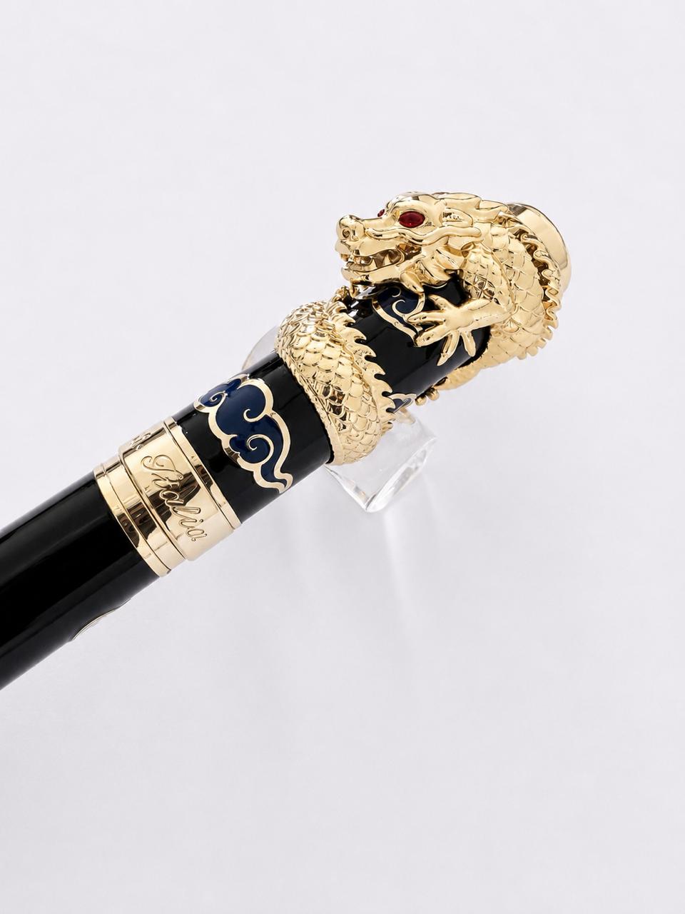 Dragon Black Fountain Pen