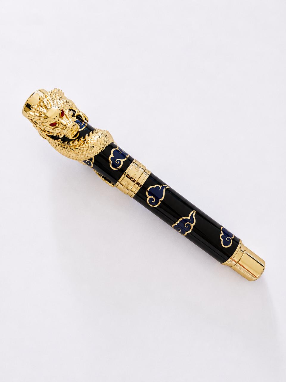 Dragon Black Fountain Pen