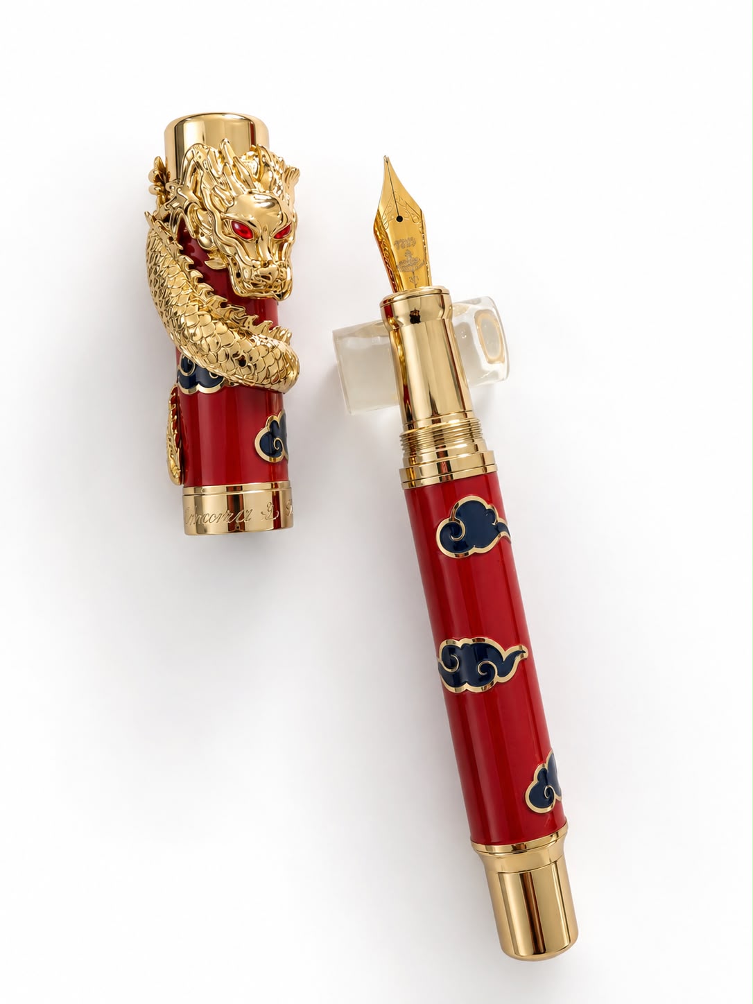 Dragon Red Fountain Pen