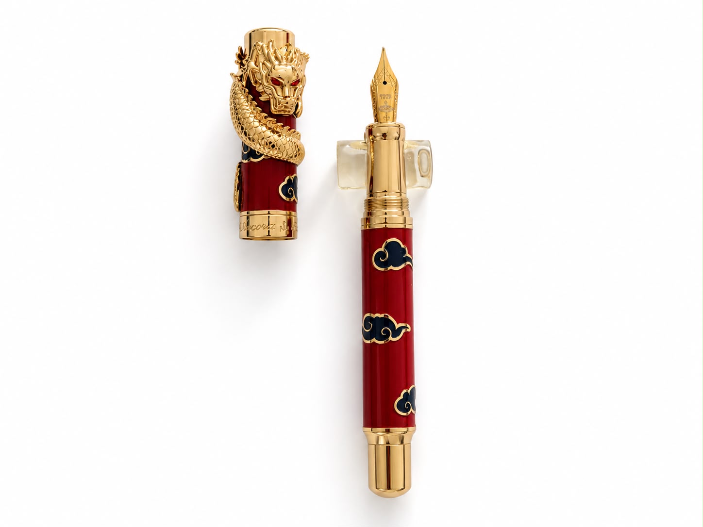 Dragon Red Fountain Pen