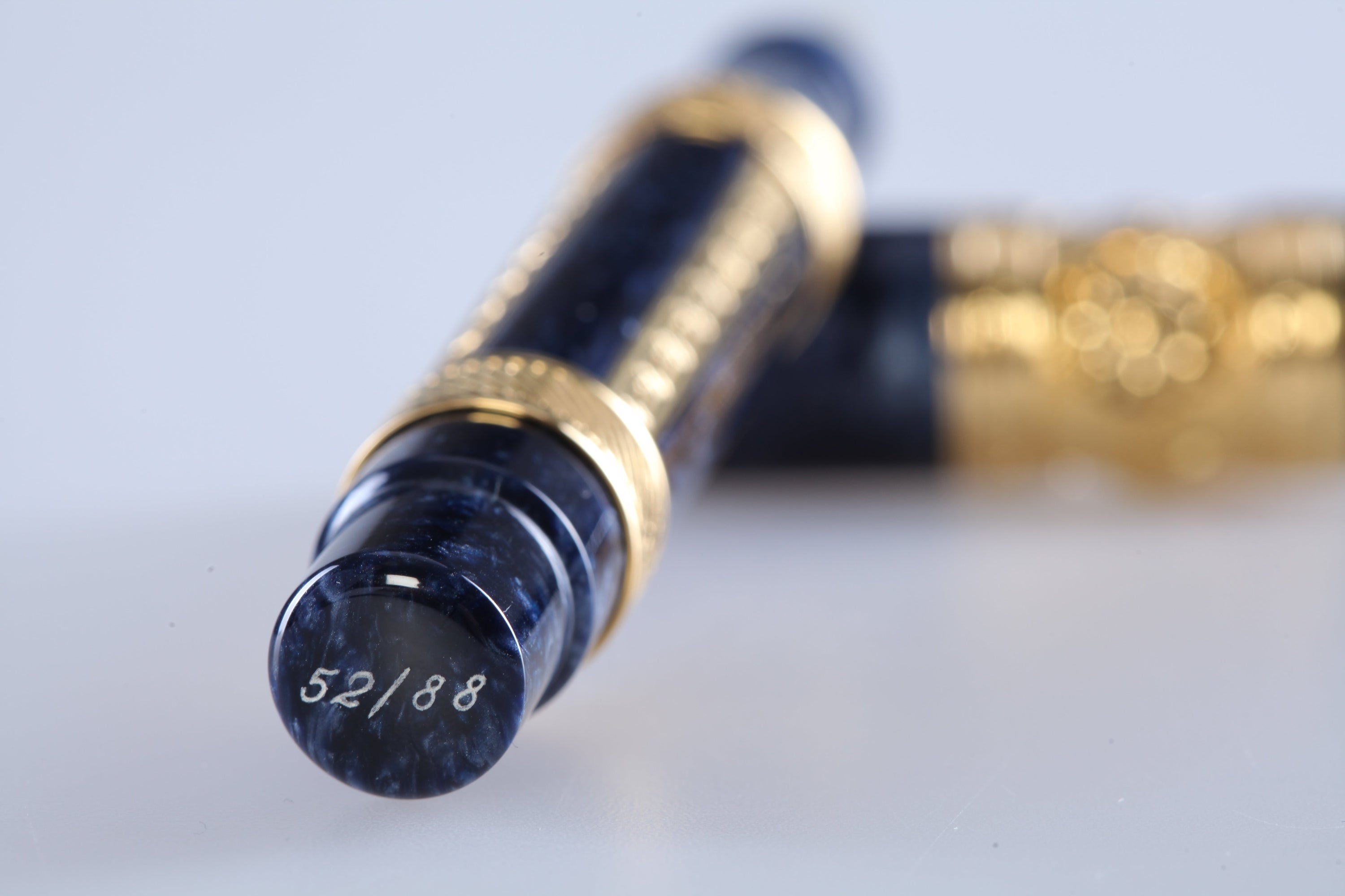 Ancora Mediterranean Sea Blue Fountain Pen