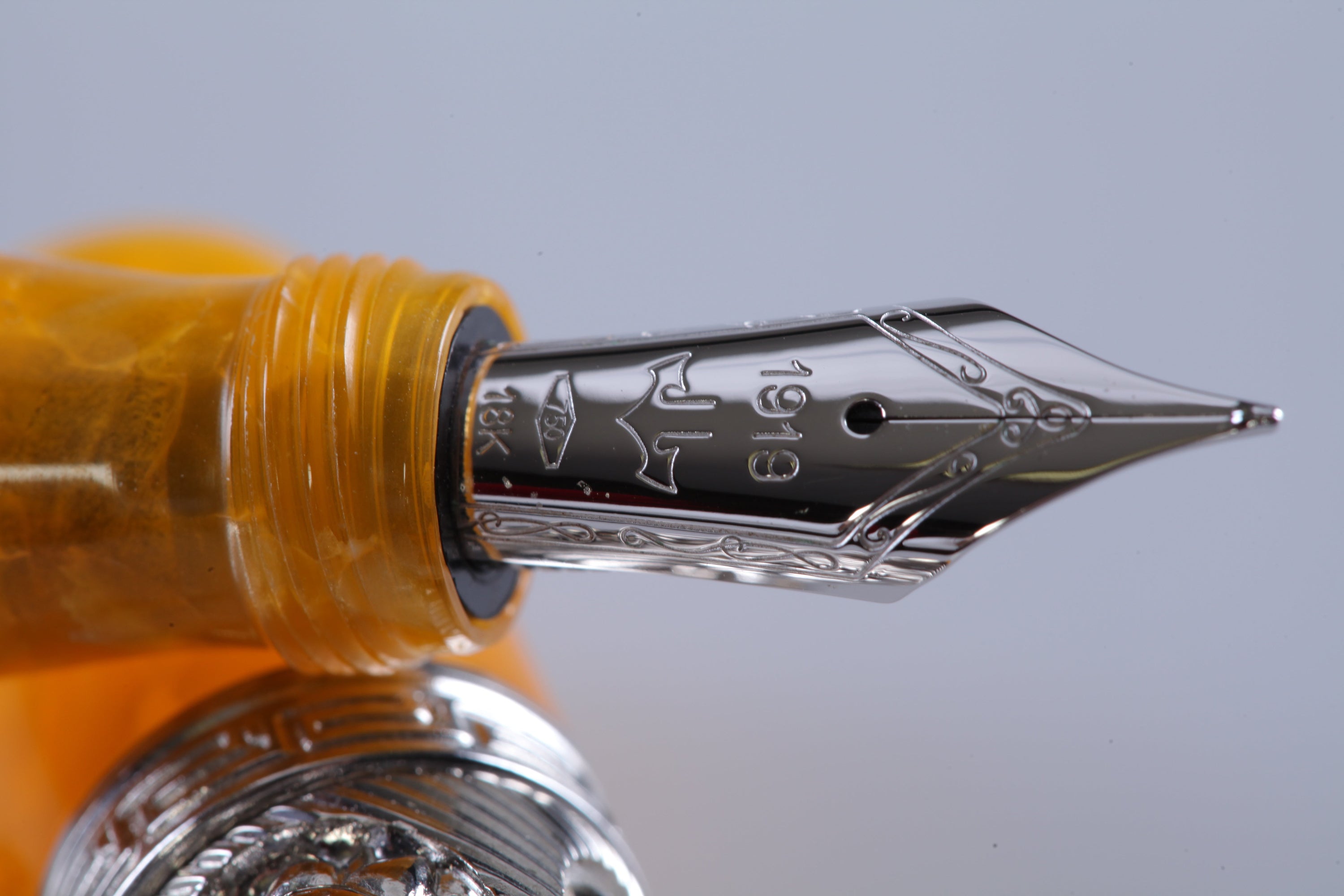 Ancora Mediterranean Sun Yellow Fountain Pen