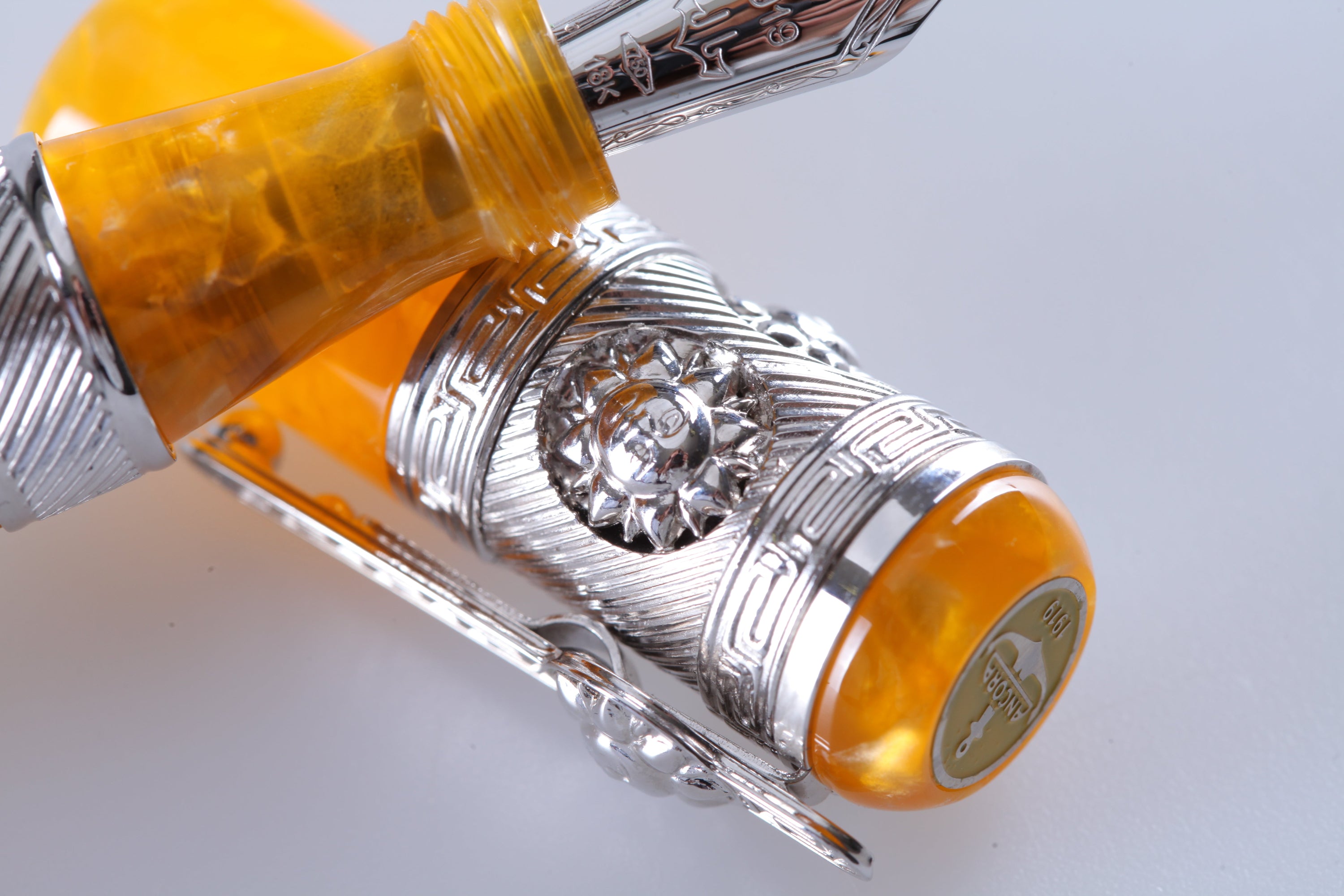 Ancora Mediterranean Sun Yellow Fountain Pen
