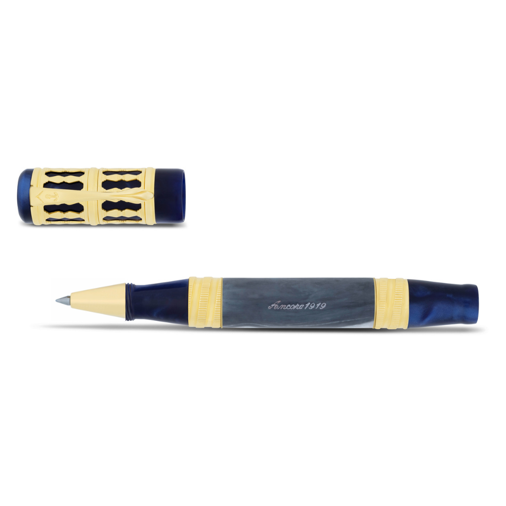 Torre Di Pisa Blue Rollerball Pen
