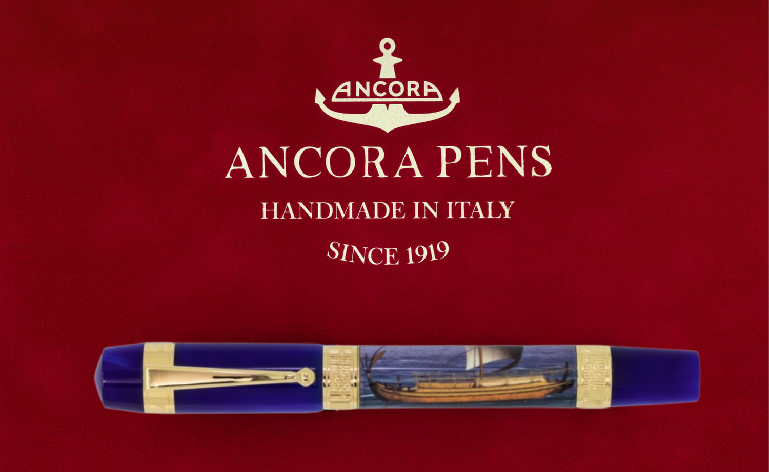 Ancora Ship of Kyrenia Rollerball Pen