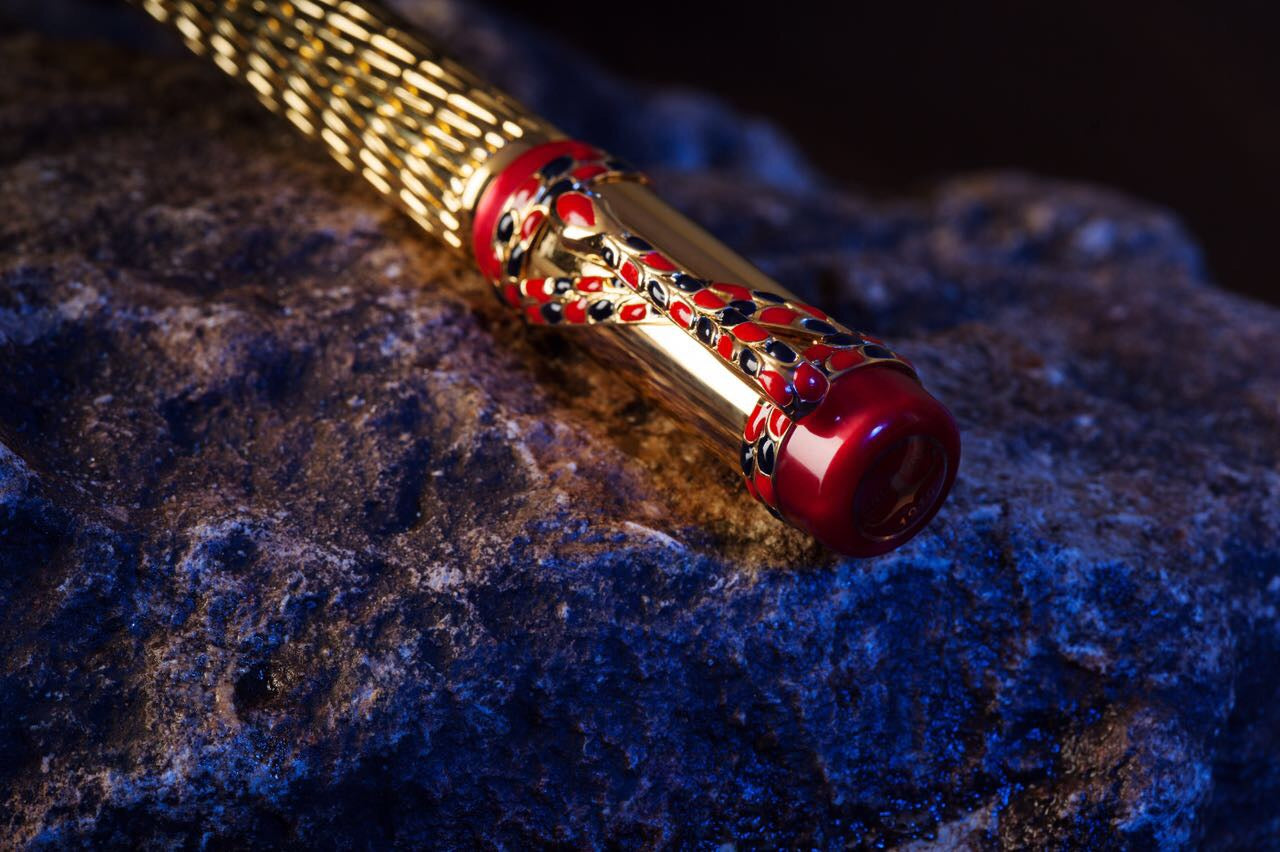 Ancora Coral Snake Rollerball Pen